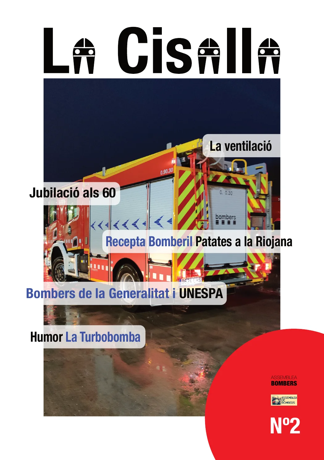 Portada de La Cisalla número 2, abril de 2021