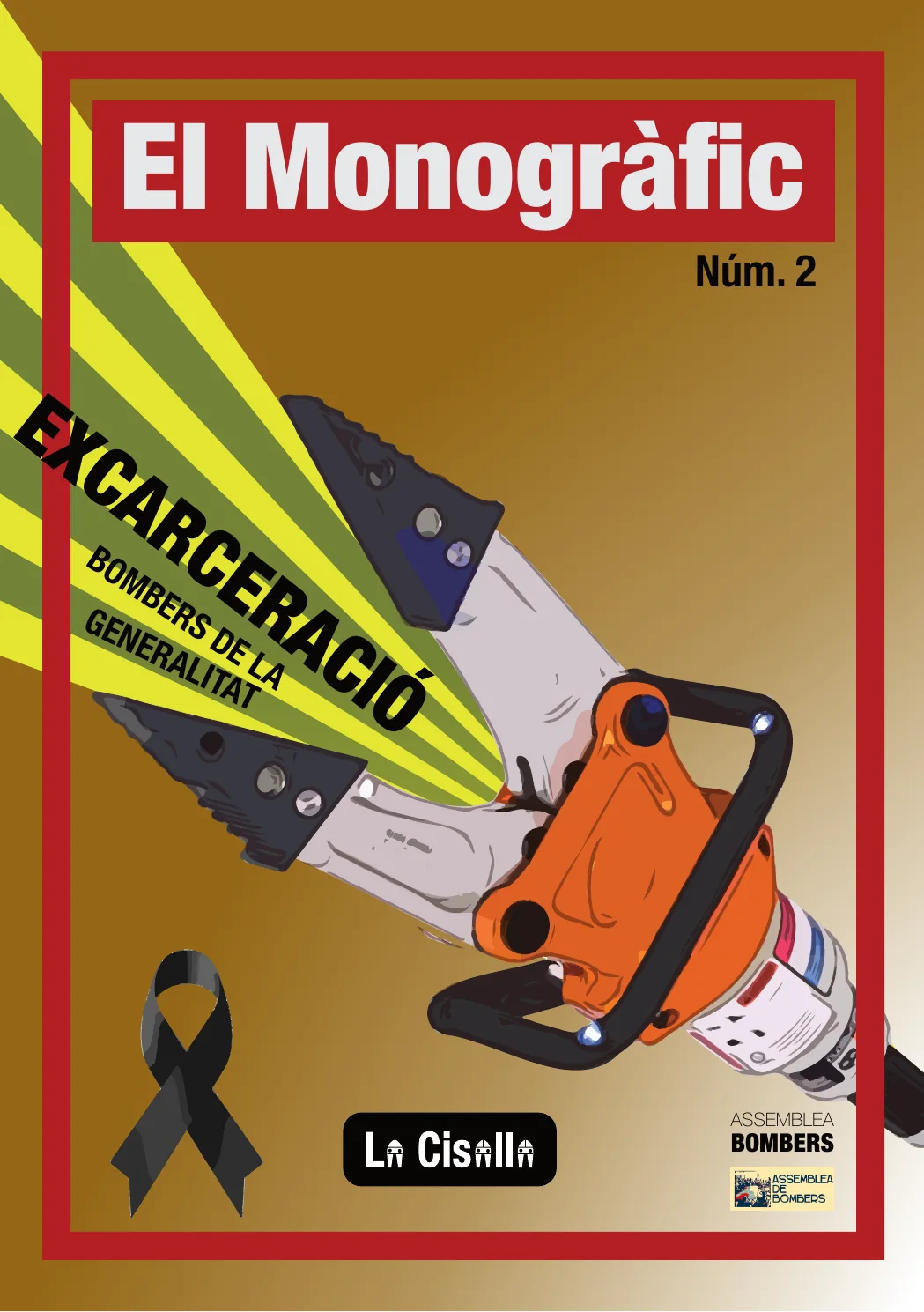 Portada del monogràfic número 2 de La Cisalla sobre excarceració